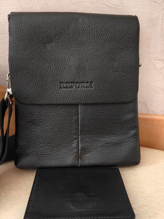 Барсетка чоловіча з візитницею в подарунок