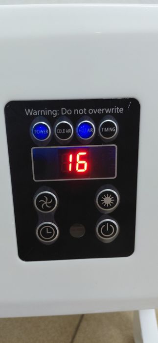 Aquecedor e termoventilador