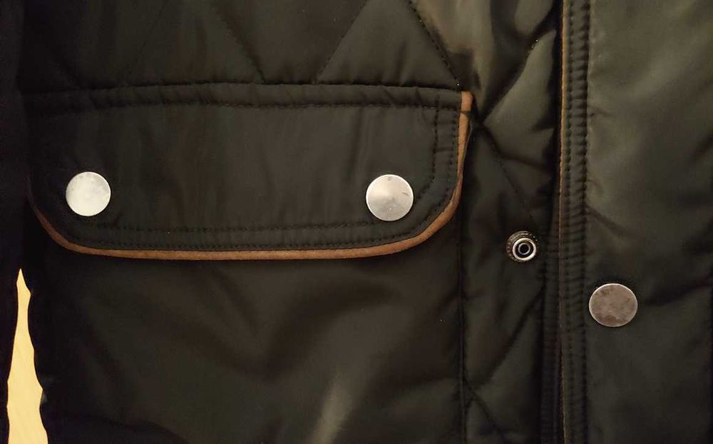 Vistula Vesari granat pikowana przejściówka z brązowymi wstawkami 48/M