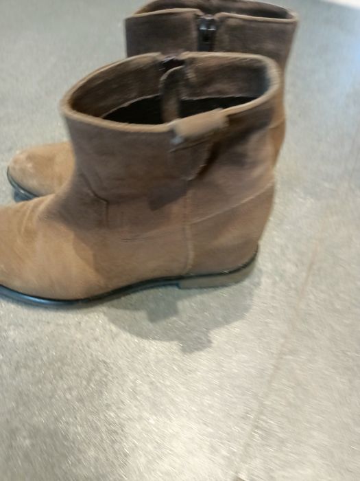 Buty, botki  skórzane rozmiar 40