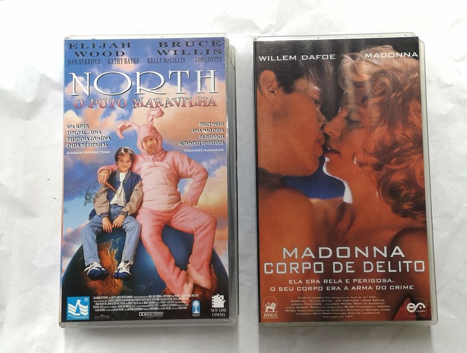 "Madonna, corpo de delito" e "North o puto maravilha" - VHs