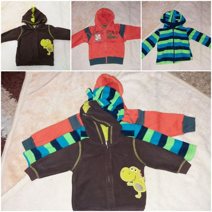 Super bluzy chłopiec rozm. 74 dinozaur