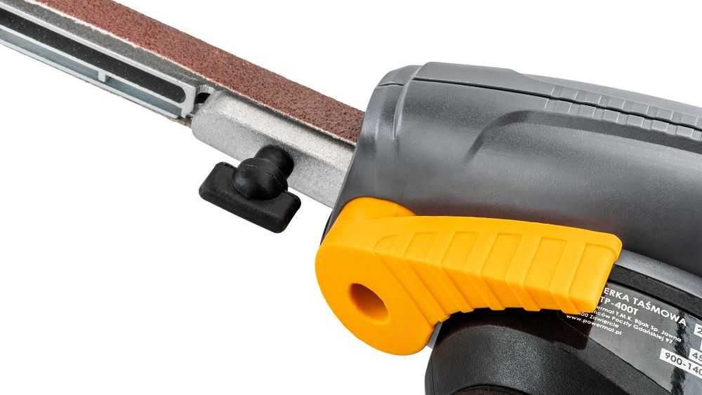 POWERMAT Szlifierka Taśmowa Palcowa 400W 3 Prowadnice Zestaw PM1472