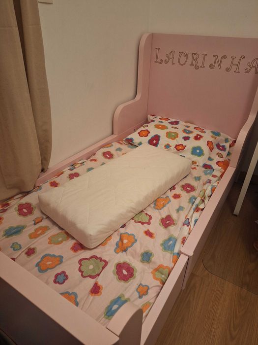 Cama extensível criança + roupeiro de criança+ colchão extensível - IKEA