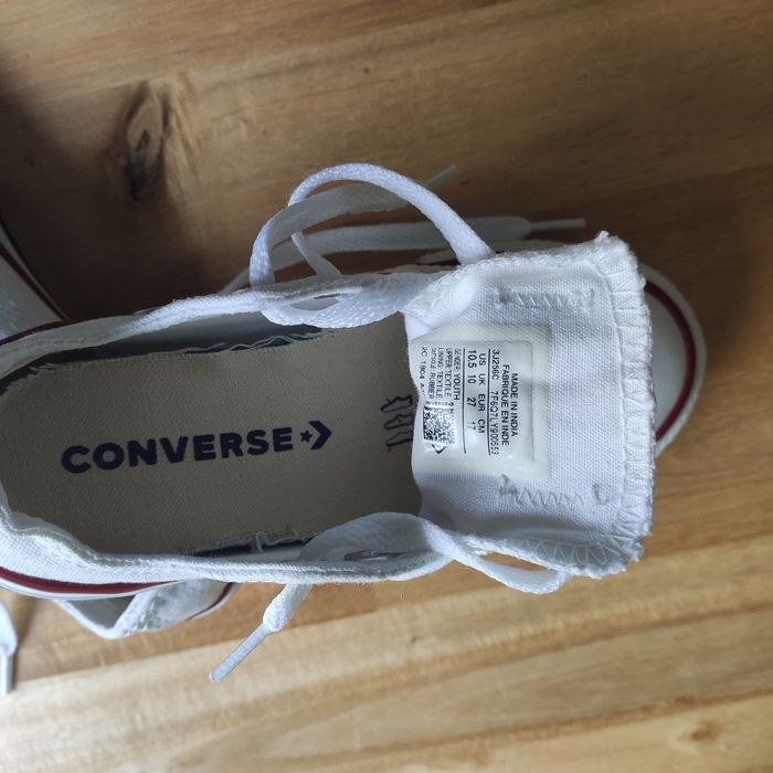 Trampki Converse róż.27 ,17cm