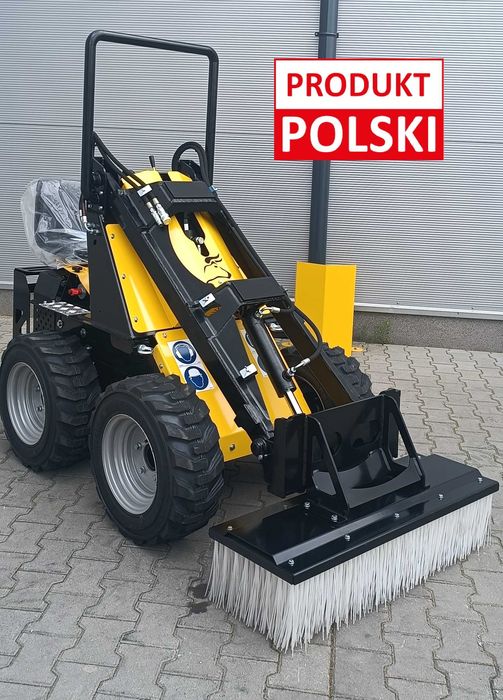Miniładowarka mini ładowarka TUR Poland N525 skid steer widlak burtowa