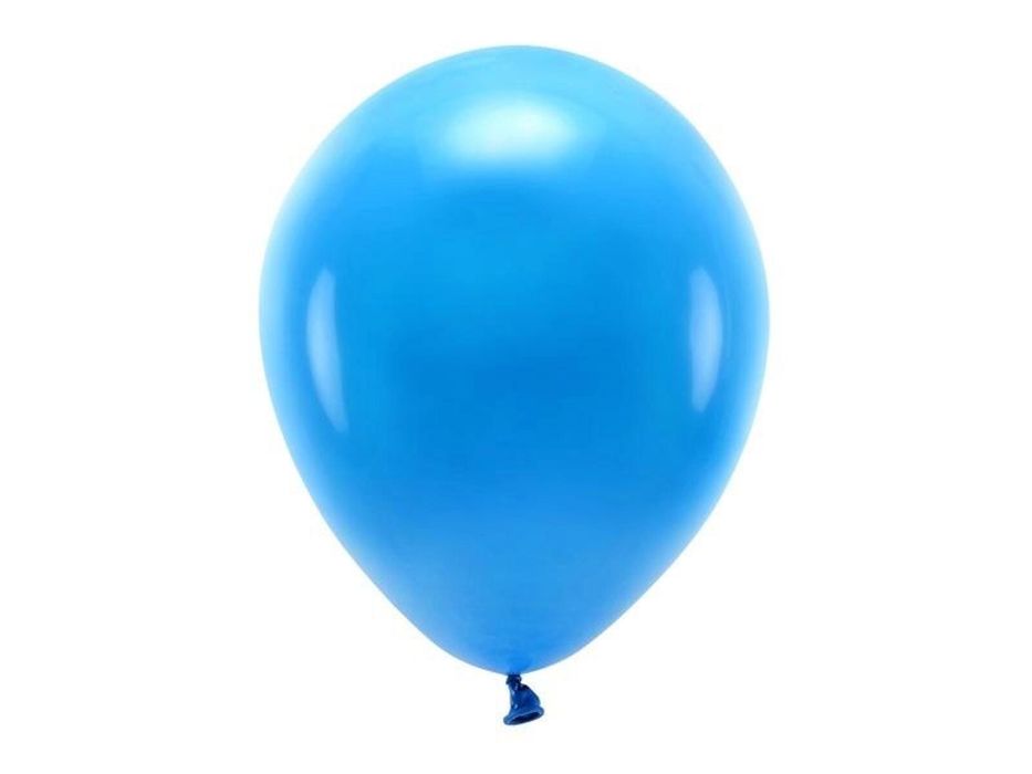 Balony Eco niebieskie 30cm 100szt PartyDeco oprawa: folia