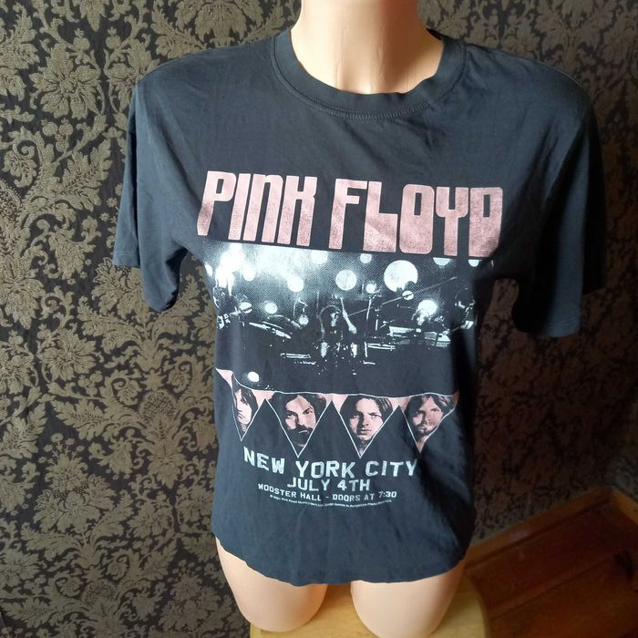 szara koszulka z nadrukiem pink floyd xs