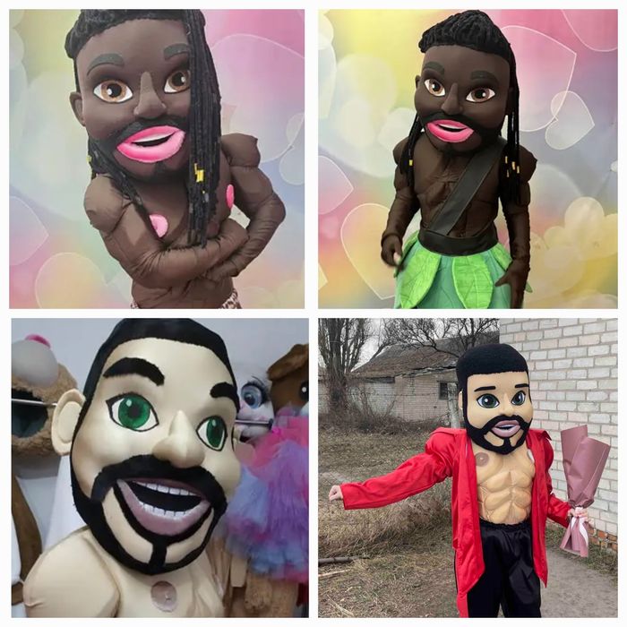 Лабубу,лабуба,мишка,стриптезери на ваше свято