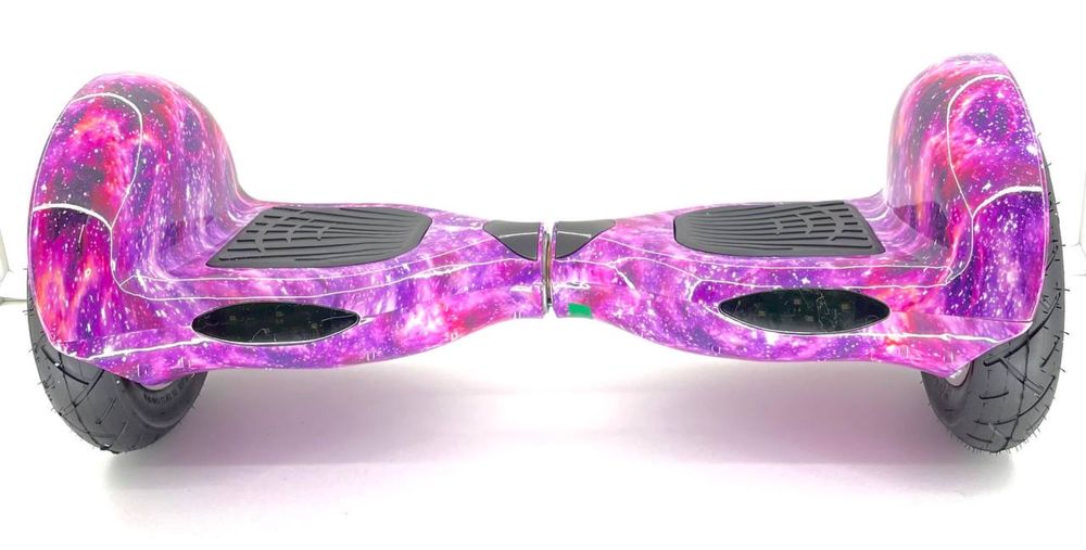 Гіроборд Smart Balance 10 дюймів Фіолетовий космос. Самобаланс.Сумка.