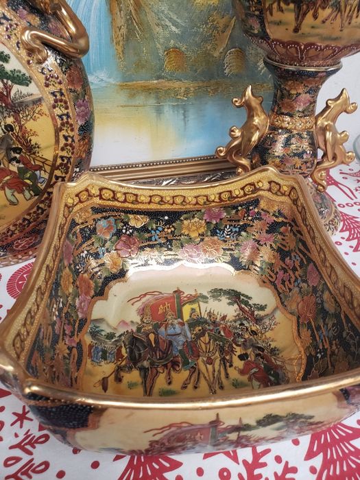 conjunto peças  porcelana chinesa