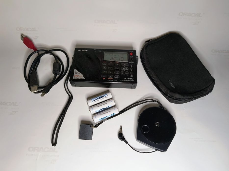 Tecsun PL-310ET якісний FM, SW, AM DSP радіоприймач (супер комплект).