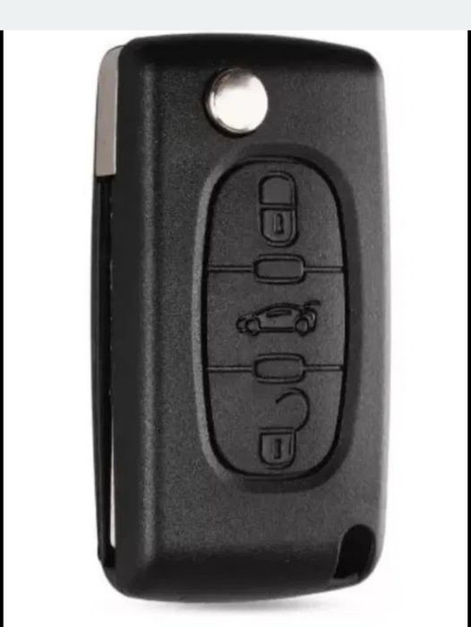 Capa p/ chaves Citroën e Peugeot (lâmina virgem)
