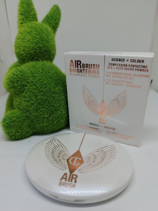 Charlotte tilbury flawless finish fair medium puder oryginalny nowy