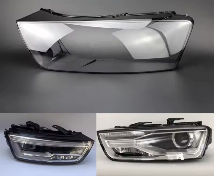 Vidro capa lente farol ótica AUDI Q3 2016 até 2019