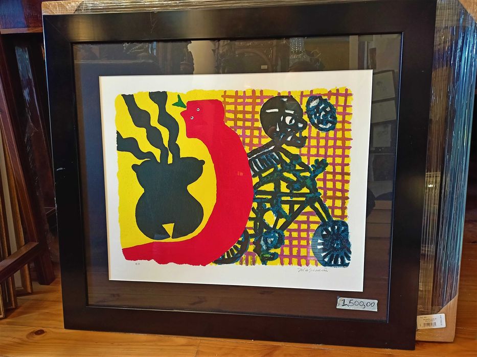 Serigrafia José de Guimarães 8