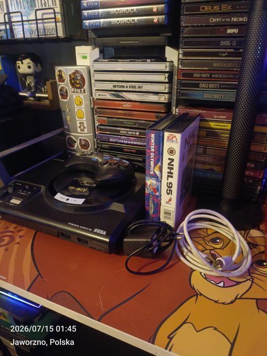 Konsola gra SEGA Mega Drive 16-bit