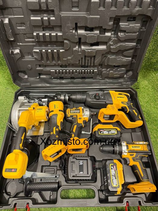 Комплект 5 в 1 с аккумулятором Dewalt 48V/6Ah