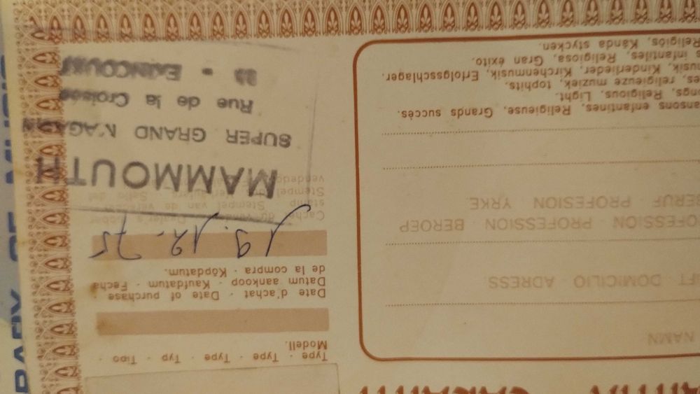 Órgão musical antigo