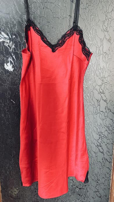 Пеньюар нічний червоний