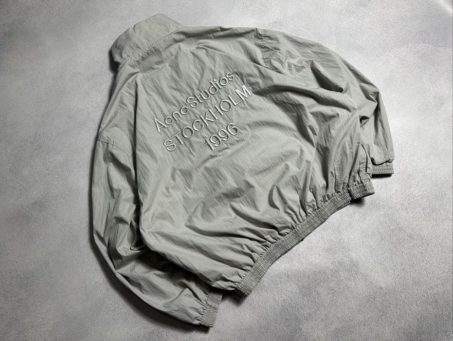 Куртка Acne Studios Logo Zipper Jacket Вітровка