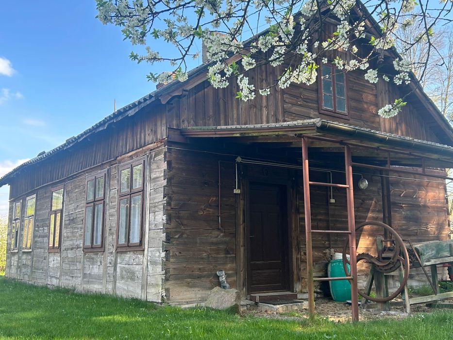 Dom drewniany do rozbiórki