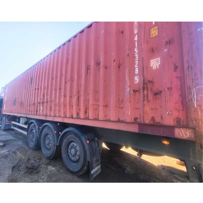 Contentor Marítimo 40' (12 metros) - Com Transporte Incluído!