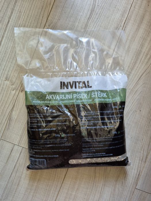 Żwirek akwariowy kwarcowy do akwarium 3-5 mm 3 kg