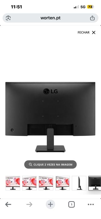 Monitor olg utilizado 2 vezes