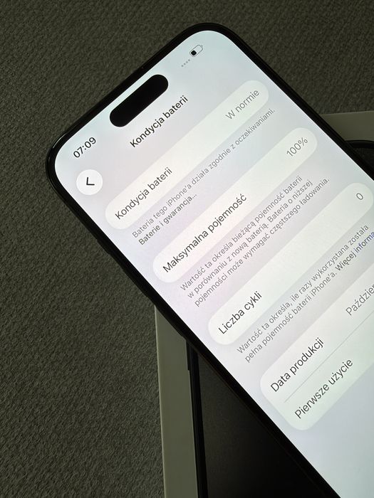 Iphone 15 pro 128gb bateria 100%