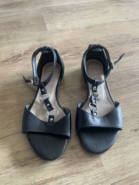 Sandały Ryłko skóra naturalna 35