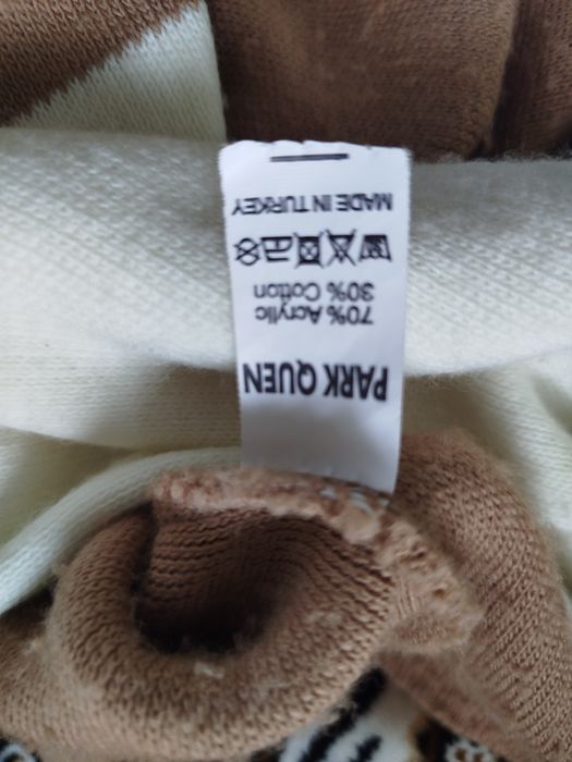 Жіночий в'язаний костюм оверсайз з штанами палаццо в ідеальному стані