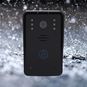 Wideodomofon, domofon domofonowy ASHATA 2.4G domofon z 3,5-calowym mon