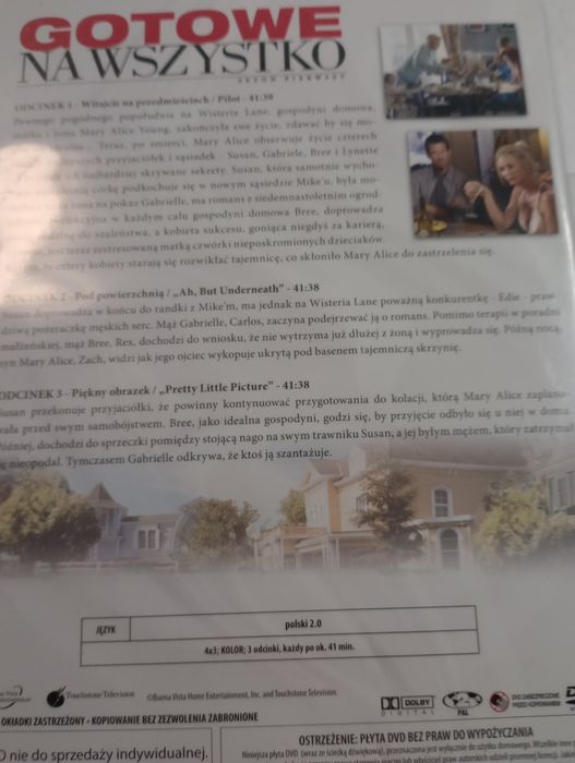 Gotowe na wszystko. 3 pierwsze odcinki DVD
