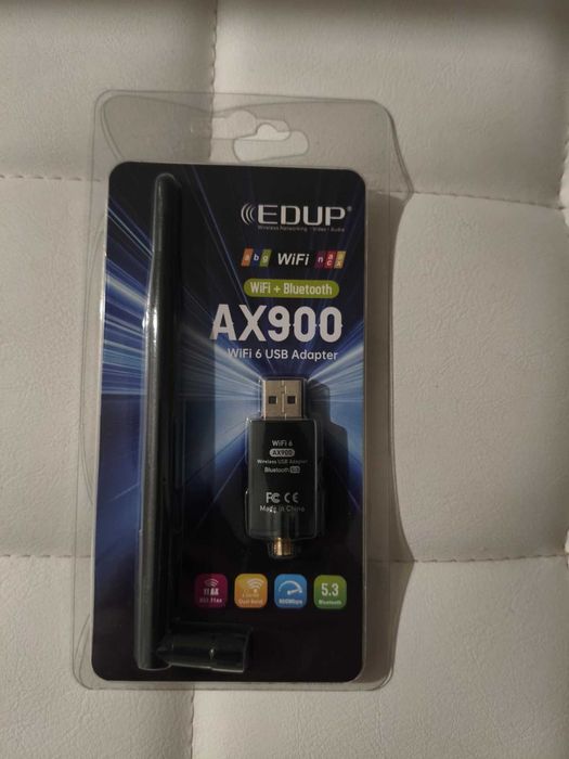 Karta sieciowa EDUP AX900 - WiFi 6, 900Mbps, Bluetooth 5.3