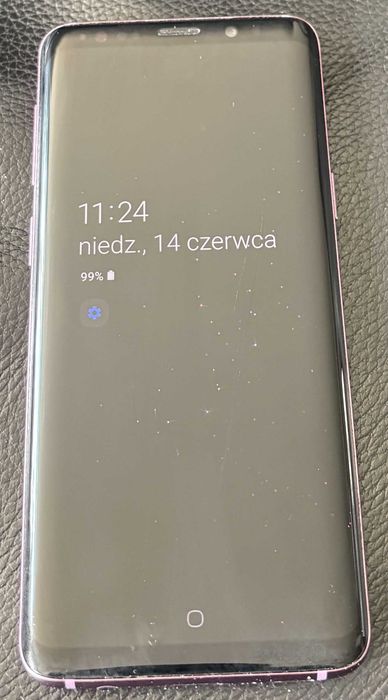 Samsung Galaxy S9 Lilac Puple 64GB - pudełko + etui Spigen + akcesoria