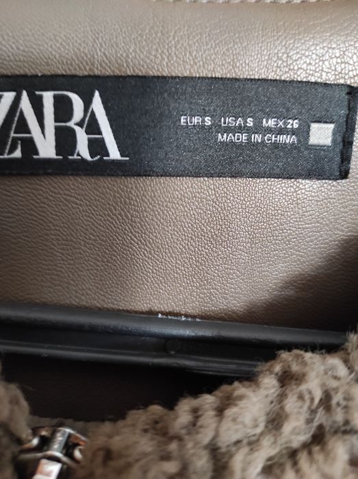 Casaco castanho Zara S
