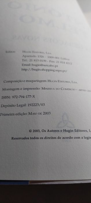 António Telmo e as Gerações Novas (Hugin, 2003)