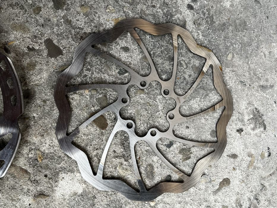 Диск тормозний ротор shimano xtr xt ice tech 160 180 centr lock rt76