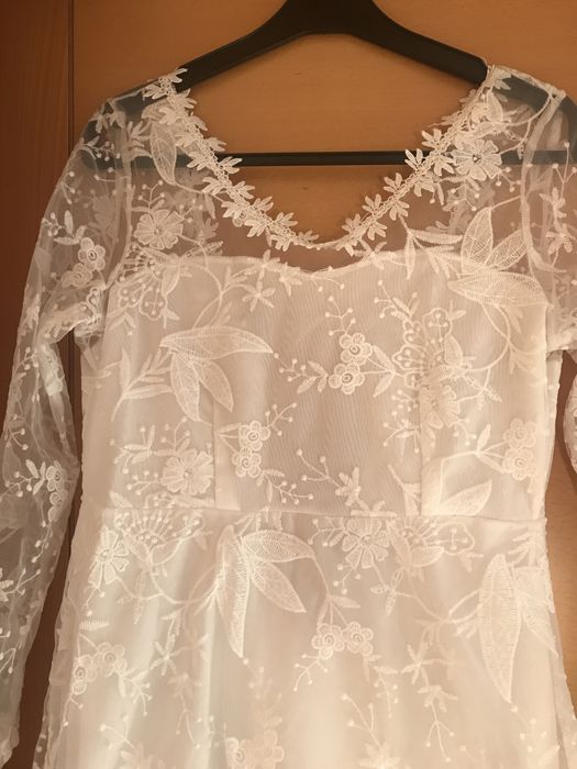Vestido Noiva Com bordados L