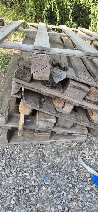 Drewno palety opałowe