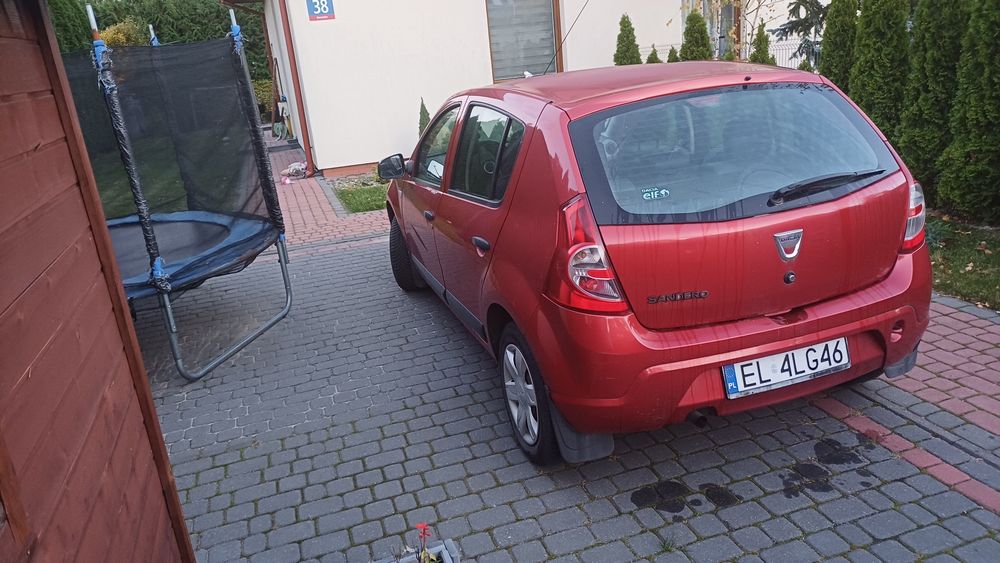 Dacia Sandero 2012 rejstracja
