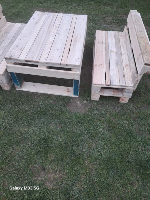 Столики,лавки з піддонів