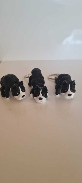 Zawieszka Brelok 3 d , pies Amerykański Bully