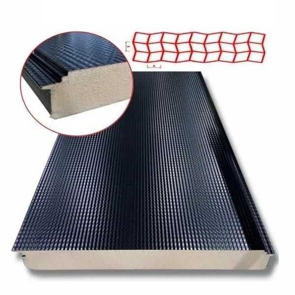 Płyta warstwowa profilowana CARBON płyty warstwowe z profilacją CARBON