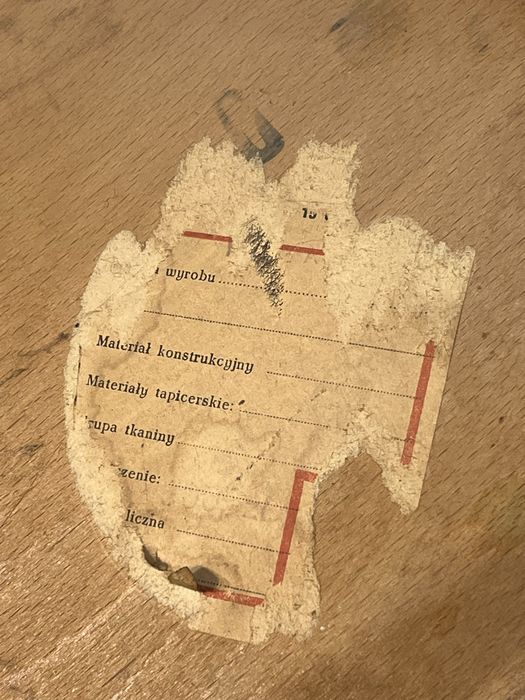 Drewniane krzesło Radomsko prl vintage retro
