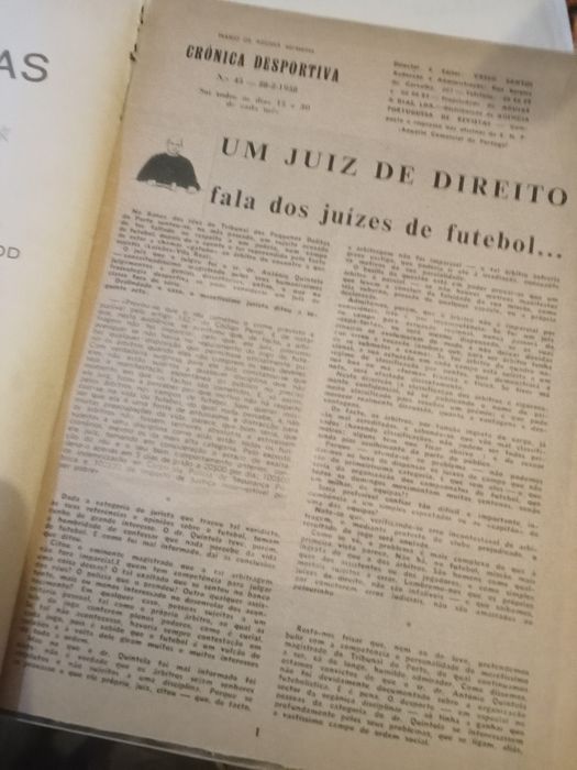 Revista crônica desportiva