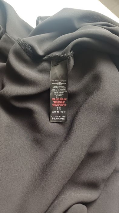 Czarna   sukienka /tunika  koszulowa .Dorothy Perkins. .