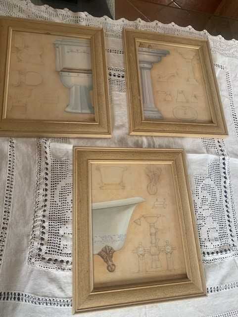 Quadros Design loiças WC