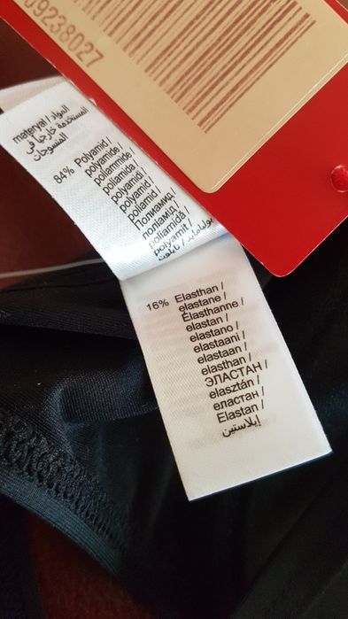 s.Oliver Mix Kini stanik góra od bikini strój kąpielowy damski czarny